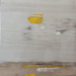 Soleil (32 x 32 cm) ; marqueterie contemporaine , 250€