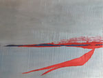 Equilibre de la vie (80x 60 cm) .  marqueterie contemporaine. RESERVE EXPO AUTOMNE 2025