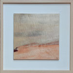 L'aventure (25 x 25 cm) ; encadrement 40 x 40. marqueterie contemporaine , 395€