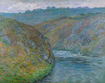 Peinture de Claude Monet avec les effets de brume.