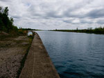 Der Kanal bei Port Colborne - kurz nach dem Eriesee