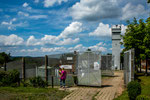 ...few kilometers away was the "German-German border"....