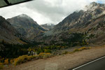 climbing the HWY 120 towards Yosemite NP