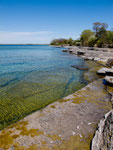 Dies ist nicht die Südsee sondern "Lake Ontario" - sauber