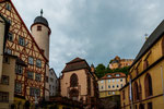 ...historic center with many half-timbered houses