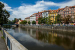 ...liegt Budweis an dem Fluss Moldau...