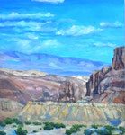 Mesa, Oil on Canvas, 30" X 27.5"