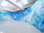 《Wintry landscape》2012年／ギャラリー58／和紙、顔料／227×910 cm