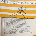 Wedstrijdlogboek van het K.N.W.V. - 1975