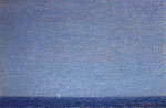 「海」P30　油彩