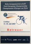 2007 Campionati Europei Pista Cottbus (GER)