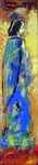 Cristos in der Wüste, 70 x 17, Acryl auf präpariertem Karton, / verkauft /