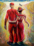 Zum Meer, 75 x 100 cm, Öl auf Leinwand