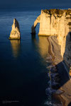 Goldenhour Etretat