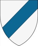 Herren von Graben, Stammwappen mit dem Schräglinksbalken