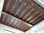 Rénovation et création d'un décor d'ornements de style renaissance sur un plafond "à la française" Paris 8me avenue Kleber