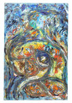 Tsunami (2004) oil on canvas 80 x 120 cm