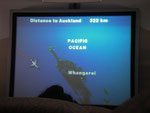 Anflug auf Auckland - geschafft