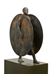 A. CAÑERO. Atlante. 2009. Ed. 6. Bronze. 168 x 76 x 40 cm.