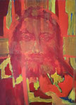 Titel: Jesus, Öltempera auf Papier