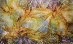 Intricate Motion, (Acrylic Resin & Paints) 