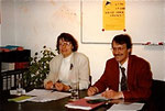 Veranstaltung im AGORA-Seminarraum Karl-König-Weg 14 (1996)
