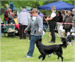 Sabine mit Faye in Wiesental 2010