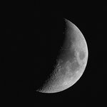 zunehmender Mond vom 30. April 2009, 21.52 Uhr