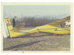 Giancarlo Maestri . The first landing in Alzate Brianza airfield