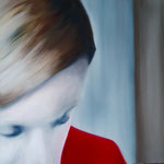 "In Gedanken"  Öl auf Leinwand  70x70  2020  #20001