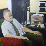 "Sonntag Nachmittag" Öl auf Leinwand 90x90  2021  #21014