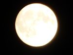 2013年5月25日午前　京都太秦から見た月
