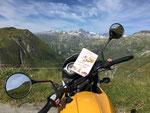 Und immer wieder mit meinen Motorradfreunden ab in die Alpen. Meine "BMW-Bergziege" liebt die kurvigen Strecken. 