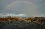 Regenbogen im Schärengarten 