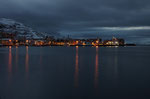Blick auf den Hafen von Hammerfest