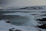 Küste vor dem Leuchtturm von Kjølnes