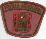 Parche del brazo Derecho de la Policía Municipal de Ávila (hasta 1991)