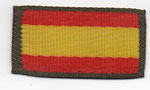 Parche de brazo con la bandera de España de la Guardia Civil.