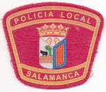 Parche de pecho de la Policía Local de Salamanca (hasta 2010).