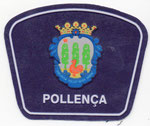 Parche de brazo de la Policía Local de Pollença (Mallorca)