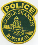 Parche de brazo de la Policía Local de Castle Shannon.