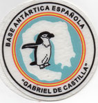 Parche de brazo del uniforme de nieve de la Base Antártica Española "Gabriel de Castilla"