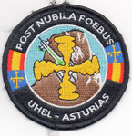 Parche de brazo de la Unidad de Helicópteros de la Guardia Civil en Asturias.
