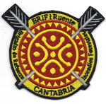 Parche de Brigada de Refuerzo en Incendios Forestales (BRIF) con base en Ruente (Cantabria).