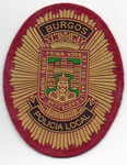 Parche de pecho de la Policía Local de Burgos