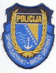 Parche de brazo de la Policía del Distrito de Brcko