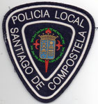 Parche de brazo de la Policía Local de Santiago de Compostela