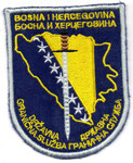 Parche de brazo de la Policía Fronteriza de Bosnia-Hercegovina