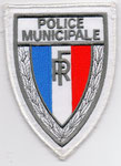 Parche de brazo de las Policías Municipales de Francia.