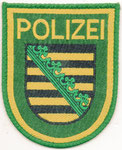 Parche de brazo de la Policía Federal de Sajonia.